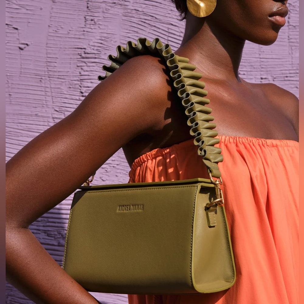 Andrea Iyamah Women's Mala Shoulder Bag (Green)